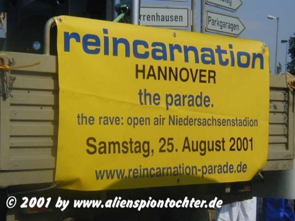 25.08.2001 - Reincarnation in Hannover (GER)